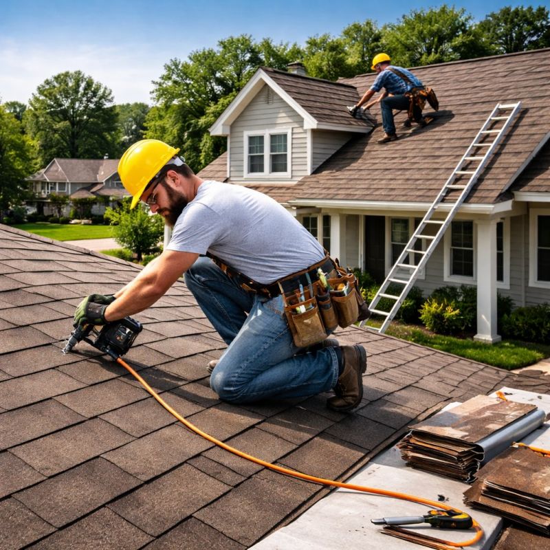 Asphalt Shingles Installation in Huntington, VT