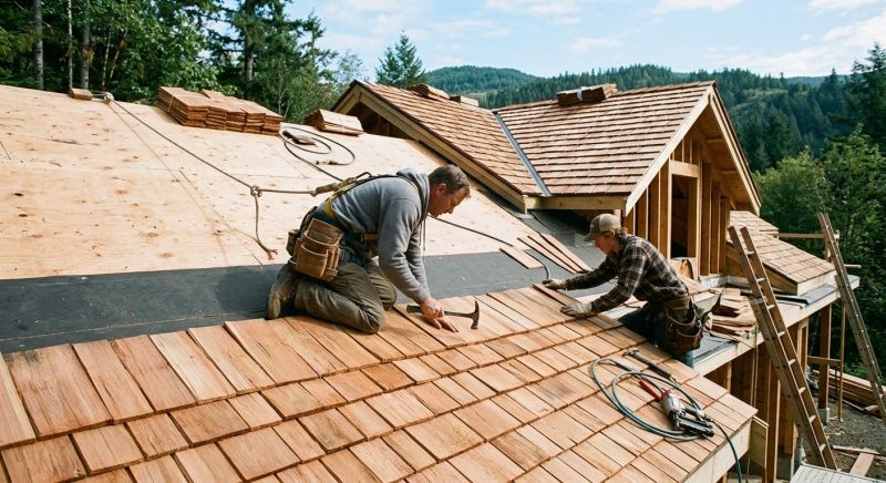 Cedar Roof Installation in Ticonderoga, NY