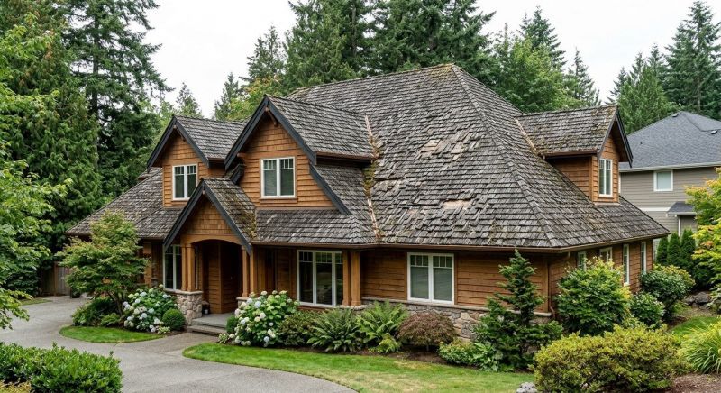 Cedar Roof Replacement in Brandon, VT