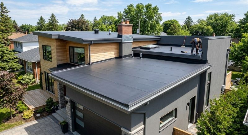 Epdm Roof Installation in Warren, VT