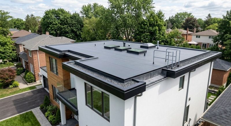 Flat Roof Installation in Vergennes, VT