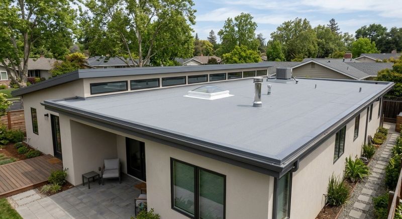 Flat Roof Replacement in Bristol, VT