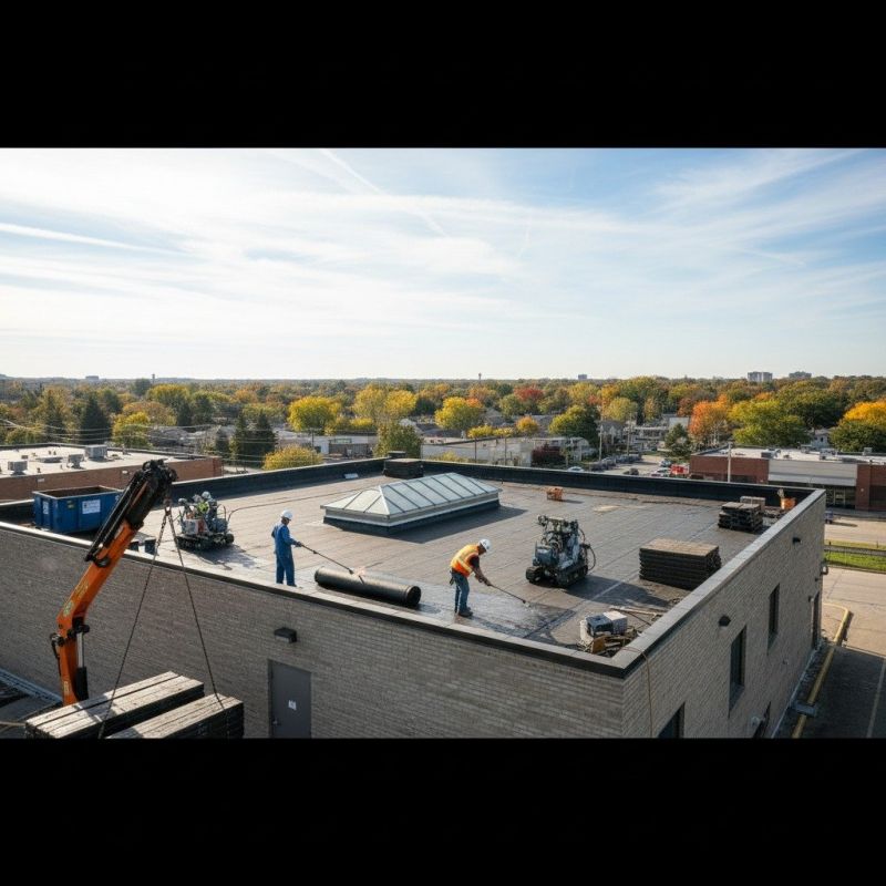 Flat Roof Replacement in Addison County, VT