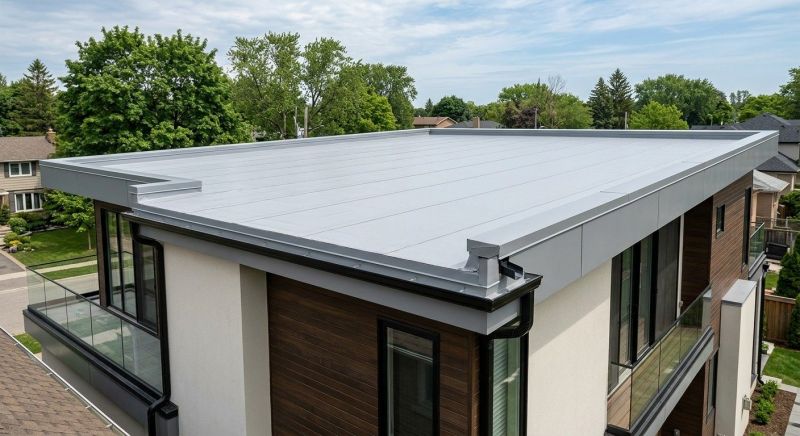 Flat Roof Replacement in Middlebury, VT