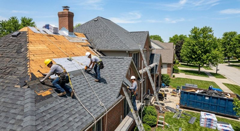 Residential Roof Replacement in Vergennes, VT