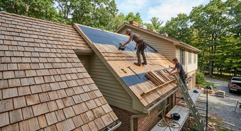 Shake Roof Replacement in Huntington, VT