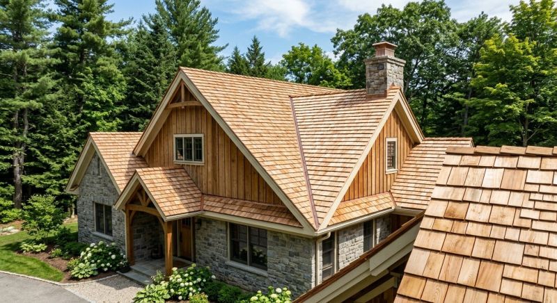Shake Roof Replacement in Waitsfield, VT