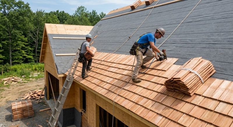 Shake Roof Replacement in Warren, VT
