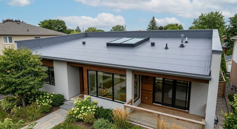 Single Ply Roof Replacement in Pittsfield, VT