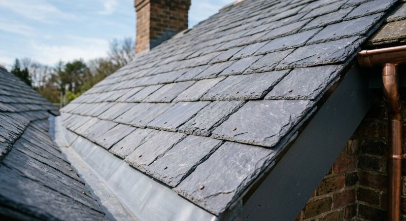 Slate Roof Construction in Brandon, VT