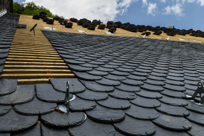 Slate Roof Construction in Warren, VT