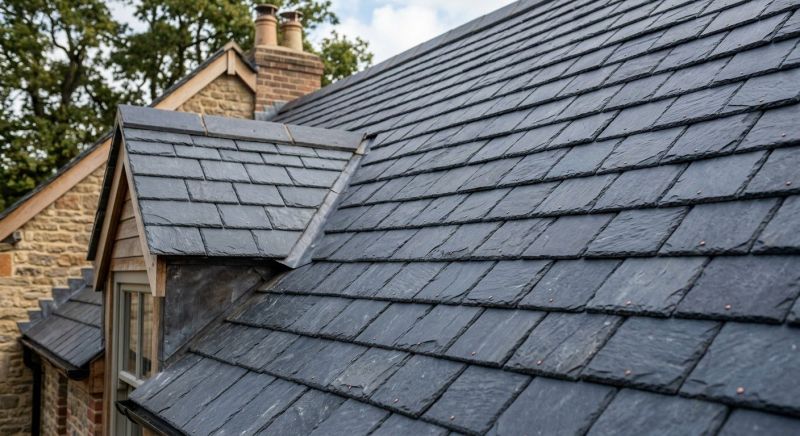 Slate Roof Installation in Middlebury, VT