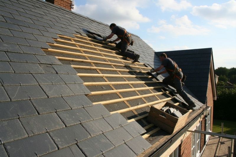 Slate Roof Replacement in Brandon, VT