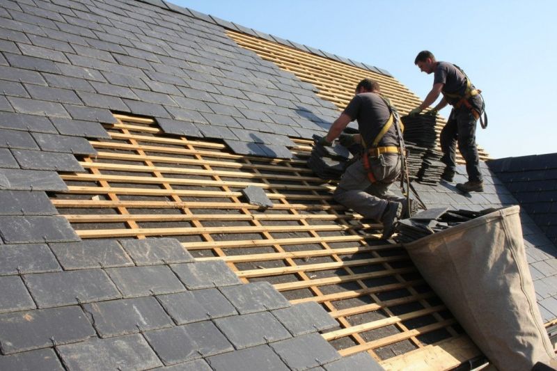 Slate Roof Replacement in Pittsfield, VT