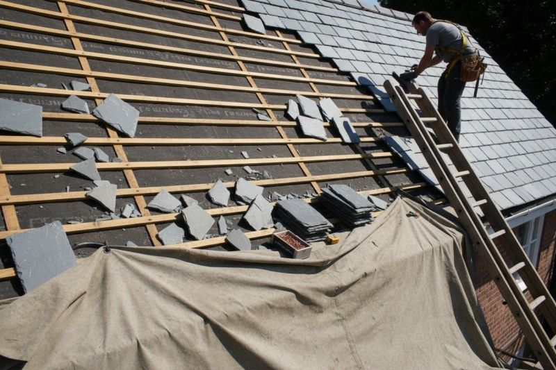 Slate Roof Replacement in Vergennes, VT