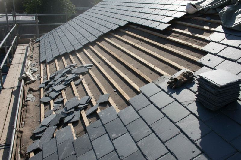 Slate Roof Replacement in Waitsfield, VT