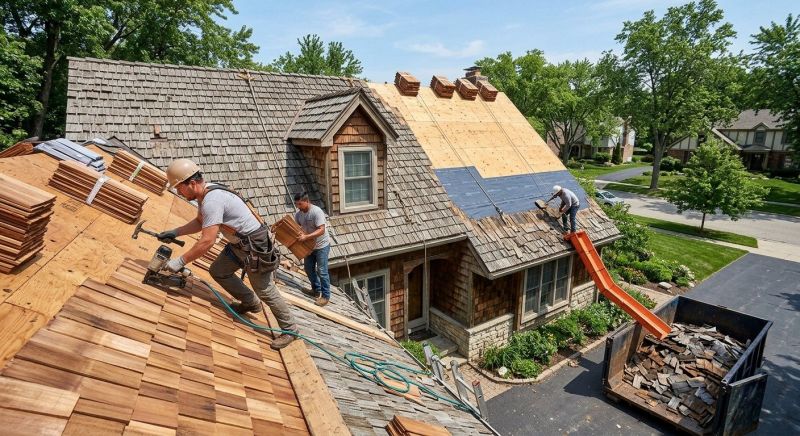 Wood Shake Roof Replacement in Ticonderoga, NY